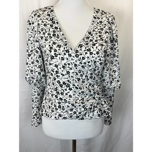 ASTR The Label Ditsy Print Blouse